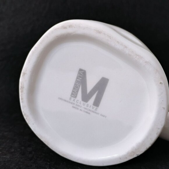 Rare Original Rae Dunn Magenta Chirp Mug, Vintage Collectible Bird Coffee Cup - Picture 6 of 6